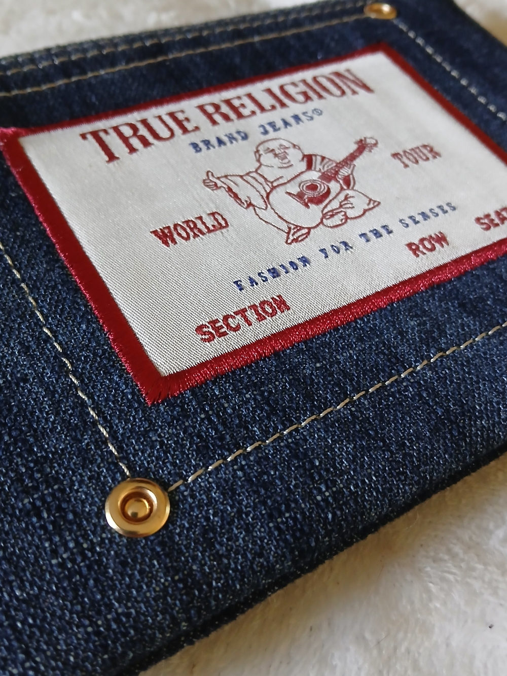 True Religion Denimaaa Wristlet Clutch- NWT - Picture 2 of 7